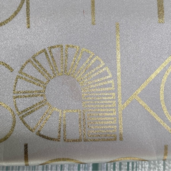 White and Gold Akdmks Purse NWT - Picture 6 of 16